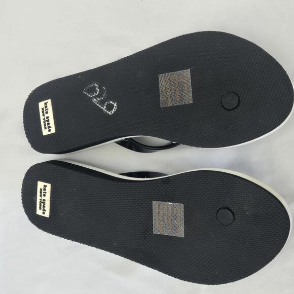 Kate Spade Striped Flip Flops 10 Stylish Summer Sandals - Picture 8 of 9